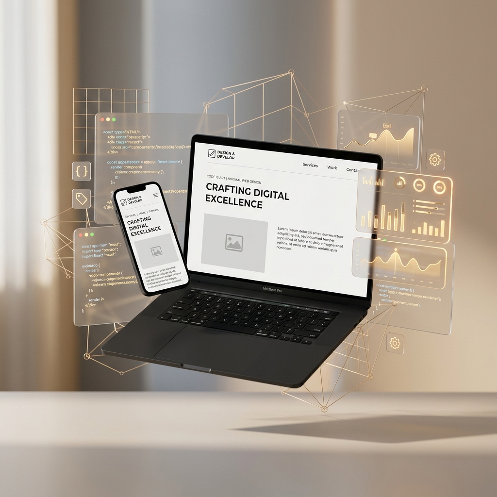 Bespoke Responsive Web Design Mockup